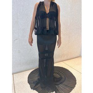 Beautiful Sheer Sexy Gown